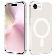 Clear Acrylic magnetic magsafe cover for iPhone 17e / 16e iphone
