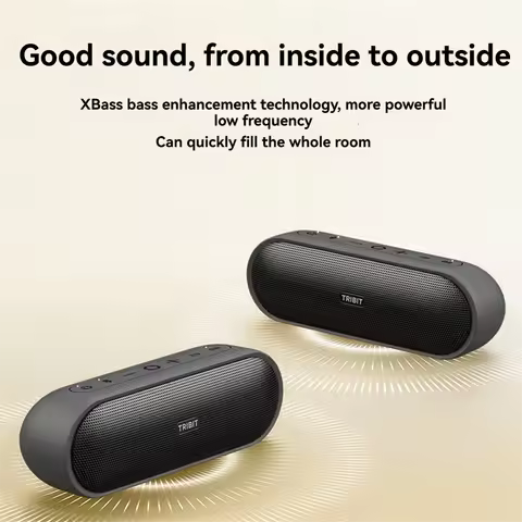 New TRIBIT XSound Plus 2 Portable Bluetooth Speaker, 30W Power, Waterproof Wireless Speaker for Camp