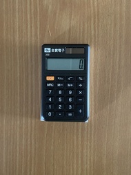 [全新] 金寶電子股東會紀念品 太陽能8位元口袋型計算機 方便攜帶
