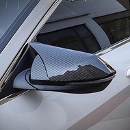 LAVIYE Car Rearview Side Mirror Cover Wing Cap Exterior Sticker Door Rear View Case Trim Carbon Fiber，For Hyundai Elantra 2021 2022