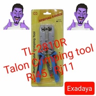 Tallon Crimping tool Cat.6 HT-2810R Crimping Pliers Rj45 Cat5 / Cat6