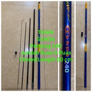 Tegek Murah 24 meter Harrow Sunda 240 Material Fiber