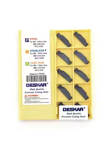 Deskar 100% Original TDC TDC200 TDC300 TDC400 LF6018 Grooving Cut Off Blade Turning Tools Insert