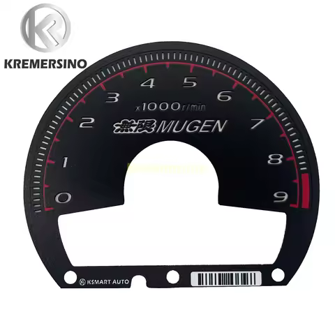 Dashboard Instrument Retrofit for Honda CIVIC Mugen Instrument face-plate Polyester Film Face-plate 