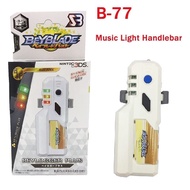 Ready Stock  Led Flash Light Beylogger Plus Beyblade Burst Launcher Handle with Battery Kid's Beybla