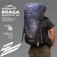 The North Faace - Braga 45L Carrier Mountain Bag with Raincover Original Kilimanjaro