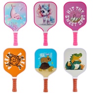 Kids Pickleball Paddle Little Mermaid/Astronaut Galaxy Pickleball Paddle Lightweight Honeycomb Core 