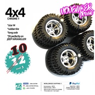 4x4 Size 14 Wheels | Hotwheels Tyre Real Riders Tayar Getah