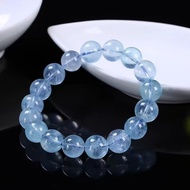 Aquamarine Bracelet Hydrating Aquamarine Bracelet Female Transfer Beads Exquisite Light Luxury Jewel