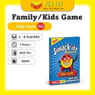 (FunToy SG) Smack it Card Game for Kids - Card Game 2-7+ Players Age 6+