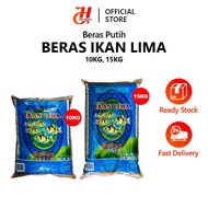 Beras Ikan Lima Super Import [5KG/10KG/15KG] 超级河芭米 5 福鱼商標/ Beras Putih/ Fast Delivery