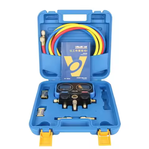 VALUE VRM2-0101i VRM1-0101i Digital Pressure Gauge Air Conditioning Refrigerant Tool for R22 R134 R6