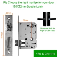 Mortise Lock body for smart lock fingerprint Digital Door lock X5