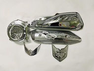 Vision 2015 - 2019 Full Bộ Xi Inox Combo (ốp pô - ốp pô e - ốp quạt - mỏ dè trước sau )