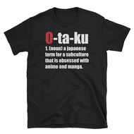 Men Tshirts Anime Otaku Japanese Subculture Obsessed with Anime Manga T-Shirt Anime