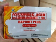 Rapcvit Plus Ascorbic Acid (bilang sodium ascorbate)+Zinc