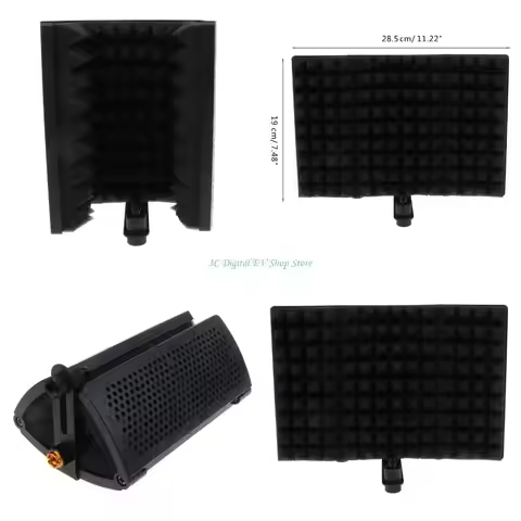 E74D Professional Studio Microphone Soundproof Sound Absorption Foam