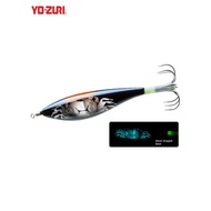 duel ez slim 80mm cumi memegang cumi umpan Japan Youzhu YO-ZURI Wooden Shrimp Blowing Tube Rocket Sq