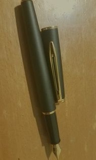 全新waterman"hemisphere系列"matte black鋼筆(不包盒)