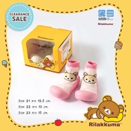 PAPA BABY BY RILAKKUMA รองเท้าเด็กกันลื่น รองเท้าถุงเท้าหัดเดิน ริลัคคุมะ รุ่น RLK-001 ลดล้างสต็อก