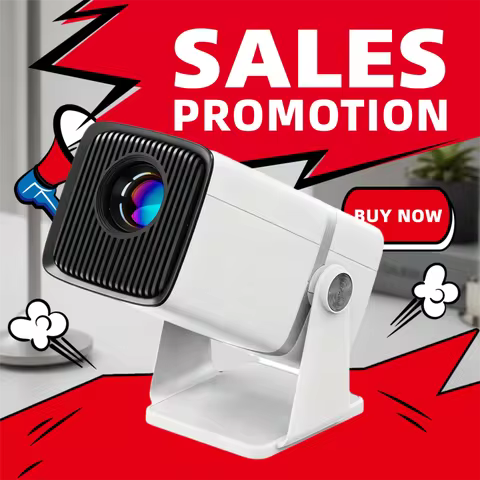 NEW 4K HD Projector A86W Android WiFi 3D Home Theater Portable Beam Mini Projector for Home Theater 