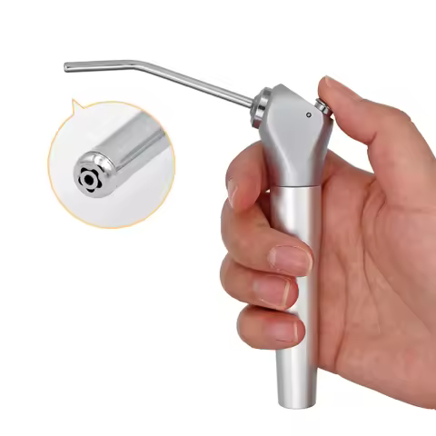 1pc Dental triple syringe handle for air triple syringe dental materials, air water spray tube with 