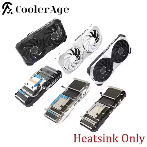 For MSI GeForce RTX 4060 4060Ti 4070 4070S 4070Ti 4070TiS VENTUS 2X Black / White Video Card Cooling