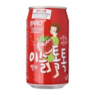 Kirei Jinro Japan Tok Tok Strawberry Soju Canned Chu-Hi Beverage 3% 350ml