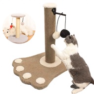 38cm Cat Scratching Post Scratch Play Bed Nest Toy Kucing Scratcher Sisal Tree Tower Climbing Jumping Frame for Pet Kitten