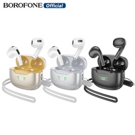 BOROFONE BW40 TWS ชุดหูฟังบลูทูธไร้สายบลูทูธ5.3พร้อมไมโครโฟนหูฟังบลูทูธแบบสปอร์ตสเตอริโอควบคุมด้วยระ