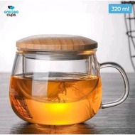 Tea Pot Infuser/Gelas Cangkir Teh Tea Cup Mug with Infuser EG