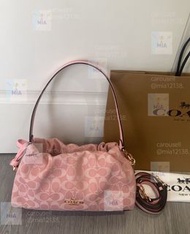 COACH 蔻馳 Faye 26 CER68 雲朵包 單肩包 中號 女款 淺粉色