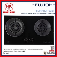 Fujioh FH-GS7020SVGL 2-Burner Glass Hob