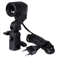 Lamp Holder Single Socket E27 with Umbrella Holder - HQ-DZ001
