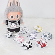 Labubu Keychain Shoes 17CM Mystery Box Labubu Dress Up Toy Shoes 10CM Cotton Baby Shoes 3.8CM Shoes