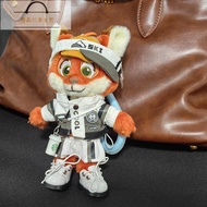 Discount in Straw Time Casual Light Luxury Boutique Keychain Street Fashion Ski Nick Plush Backpack 