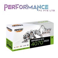 Inno3d GeForce RTX 4070 RTX4070 SUPER Twin X2 OC WHITE (3 YEARS WARRANTY BY LEAPFROG DISTRIBUTION PT