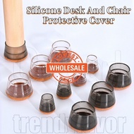 [Wholesale] Felt Silicone Chair Leg Cover/ Furniture Decoration Accessories/ Table And Chair Anti-Sk