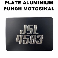 PLATE BESI KETUK MOTOR / PLATE ALUMINIUM PUNCH / PLATE PRESS / PLATE BESI / PLATE TIN / EMBOSSING PL
