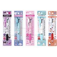 Uni Jetstream 3 3 3 Color Smooth Pen Size 0.5 Sanrio Pattern Made in Japan