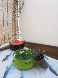 日本 DECOLE 蚊香小物盒蓋組/ 北海道熊木雕