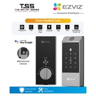 EZVIZ  DL04 Pro Digital Door Lock - Fingerprint - Smart App - WiFi - Doorbell [Sole Distributor Sing