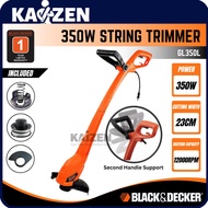 BLACK & DECKER GL350L-XD 350W Grass Trimmer | Mesin Rumput Grass Cutter
