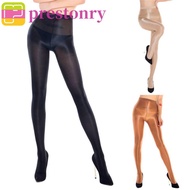 Prestonry 70D Oil-Satin Reflective Shaping Tights - Dance Costume Stockings
