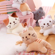 Doll Doll Doll Sanhua Cat Plush Cute Gift Pendant Gift Doll Japanese Cat Cat Plush Cat Pillow Cat PW