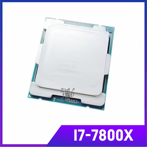 Core I7-7800X CPU 14 nm 6-Cores 12-Threads 3.5GHz 8.25MB TDP 140W I7 7800X Processor LGA2066 for Des