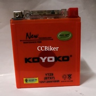 Koyoko G2 Battery YTZ8 (BTX7) 12V7.2AH/10HR (R25)