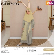 gamis anak nibras (set gamis + hijab)