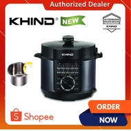 MIDEA 6.0L S/Steel Pot Pressure Cooker (MY-12LS605A) / Khind 6.0L Pressure Cooker