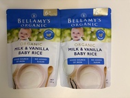 Bellamy's Organic 有機牛奶雲呢拿嬰兒米糊 125g